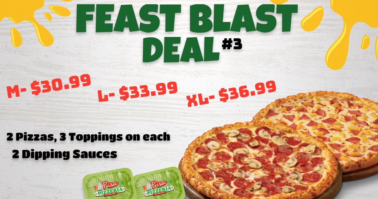 Two pizza deal