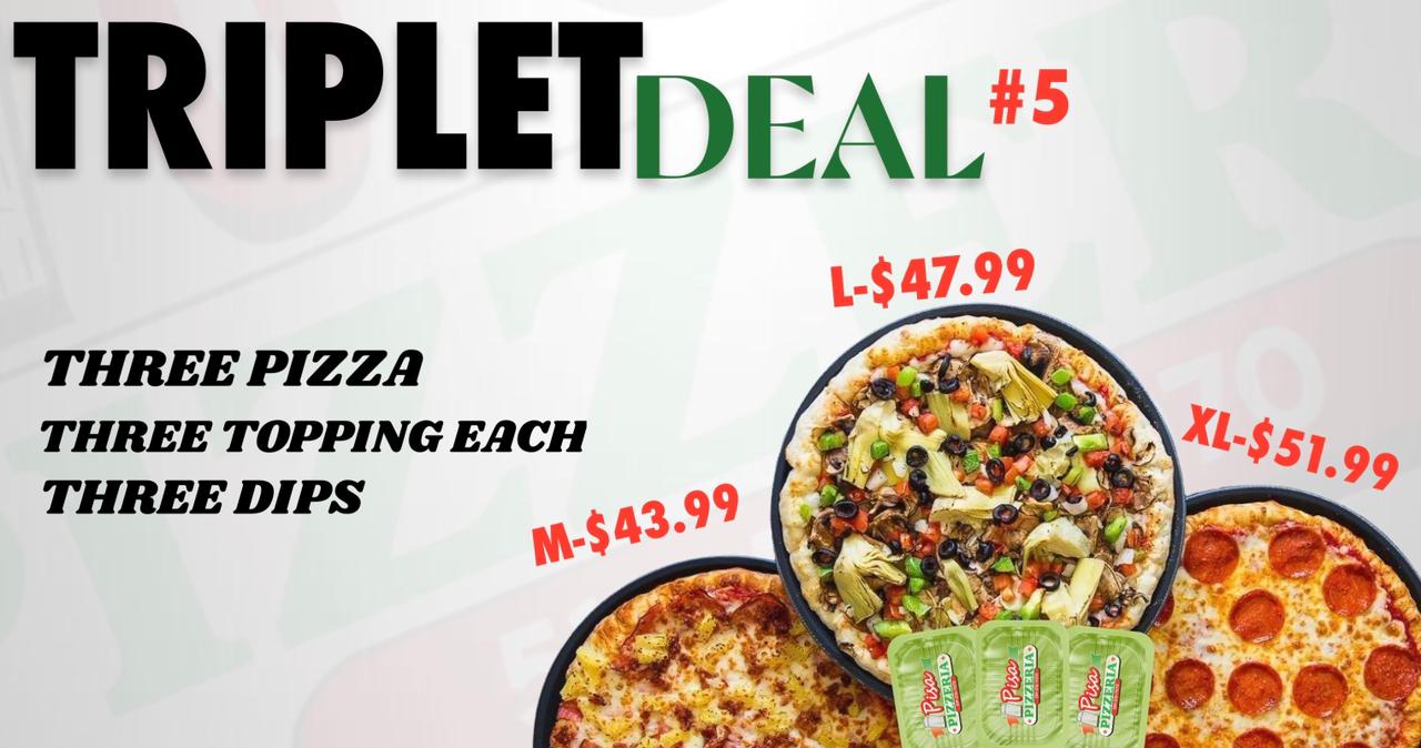 Party tray pizza deal